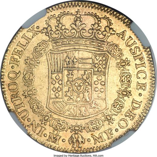 Reverse 4 Escudos 1769 Mo MF - Gold Coin Value - Mexico, Charles III