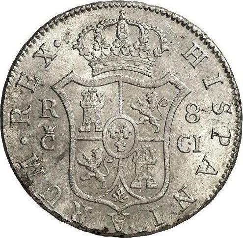 Reverse 8 Reales 1812 c CI "Type 1809-1830" - Silver Coin Value - Spain, Ferdinand VII