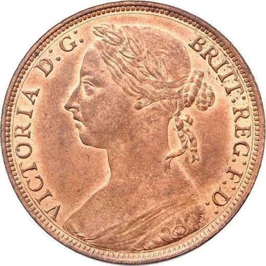Obverse Penny 1886 "Type 1860-1894" -  Coin Value - United Kingdom, Victoria
