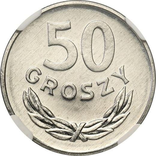 Reverse 50 Groszy 1983 MW - Coin Value - Poland, Peoples Republic