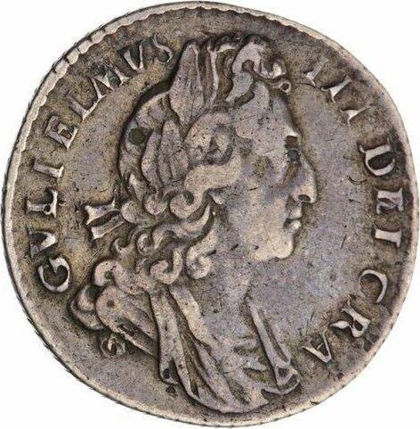 Obverse Sixpence 1699 "Third laureate bust" - Silver Coin Value - United Kingdom, William III