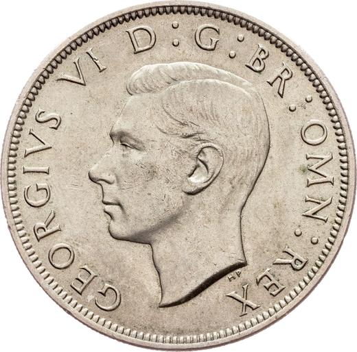 Obverse Halfcrown 1947 HP -  Coin Value - United Kingdom, George VI