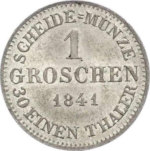 Reverse 1 Groschen 1841 G - Silver Coin Value - Saxe-Coburg and Gotha, Ernest I