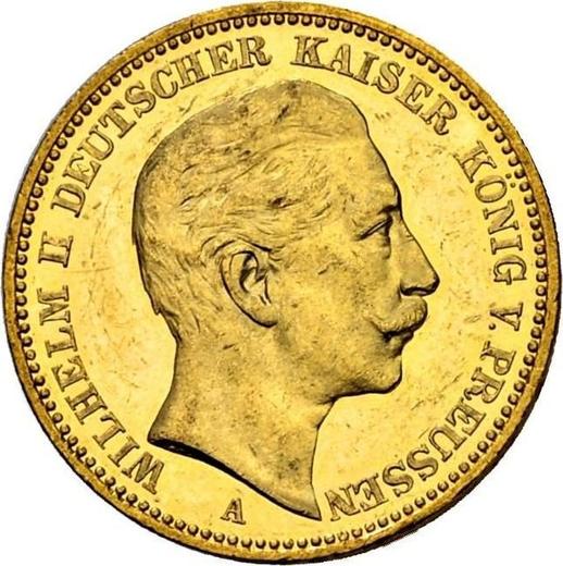 Obverse 20 Mark 1899 A "Prussia" - Gold Coin Value - Germany, German Empire