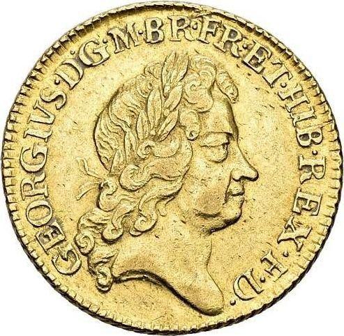 Obverse Guinea 1724 "Fifth laureate bust" - Gold Coin Value - United Kingdom, George I