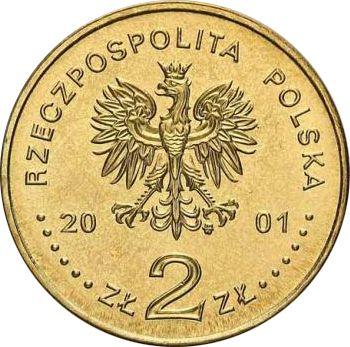 Obverse 2 Zlote 2001 MW ET "Michal Siedlecki" -  Coin Value - Poland, III Republic after denomination