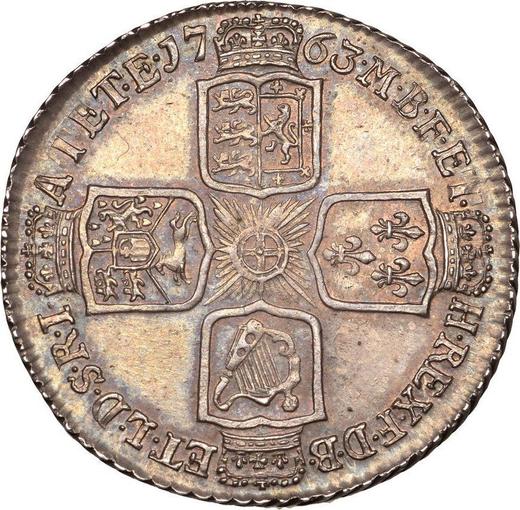 Reverse Shilling 1763 - Silver Coin Value - United Kingdom, George III