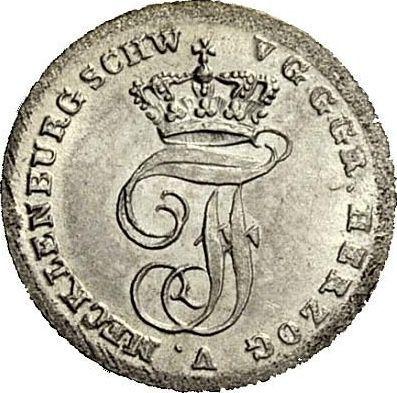 Obverse Shilling 1831 - Silver Coin Value - Mecklenburg-Schwerin, Frederick Francis I