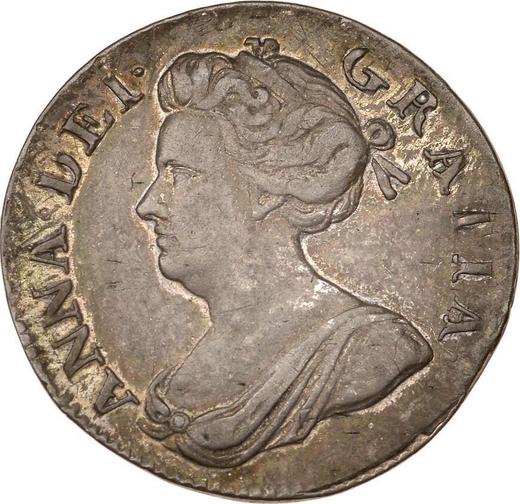 Obverse Fourpence (Groat) 1705 - Silver Coin Value - United Kingdom, Anne
