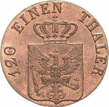 Obverse 3 Pfennig 1829 A -  Coin Value - Prussia, Frederick William III