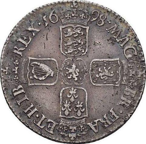 Reverse Shilling 1698 "Third laureate bust" - Silver Coin Value - United Kingdom, William III