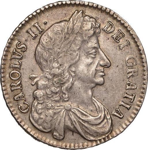 Obverse Halfcrown 1683 "Fourth laureate bust" - Silver Coin Value - United Kingdom, Charles II