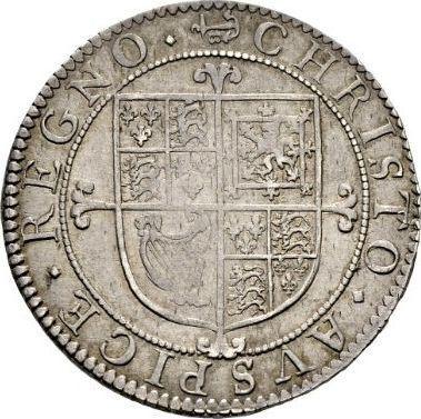 Reverse Shilling no date (1638-1639) "Second issue Briot" Anchor and "B" on reverse - Silver Coin Value - United Kingdom, Charles I
