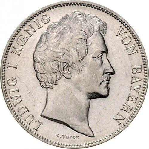 Obverse Gulden 1841 - Silver Coin Value - Bavaria, Ludwig I