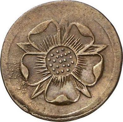 Obverse 1 Heller 1826 ST -  Coin Value - Lippe, Paul Alexander Leopold II