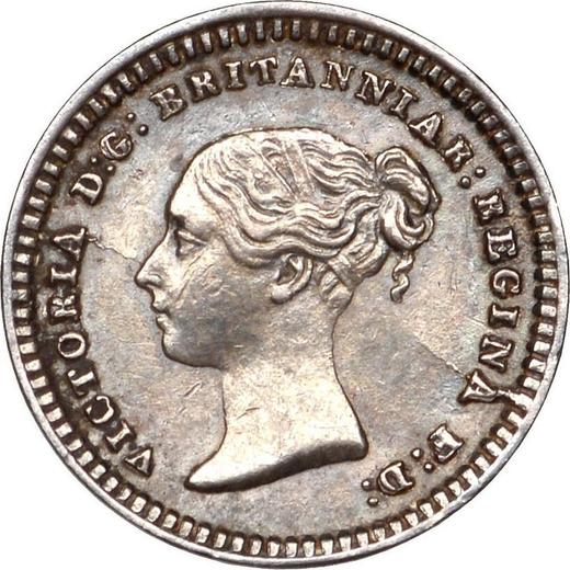 Obverse 1 1/2 Pence 1860 - Silver Coin Value - United Kingdom, Victoria
