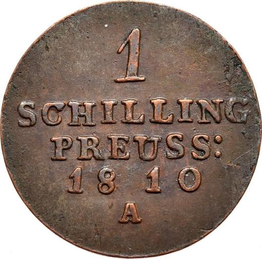 Reverse Schilling 1810 A -  Coin Value - Prussia, Frederick William III