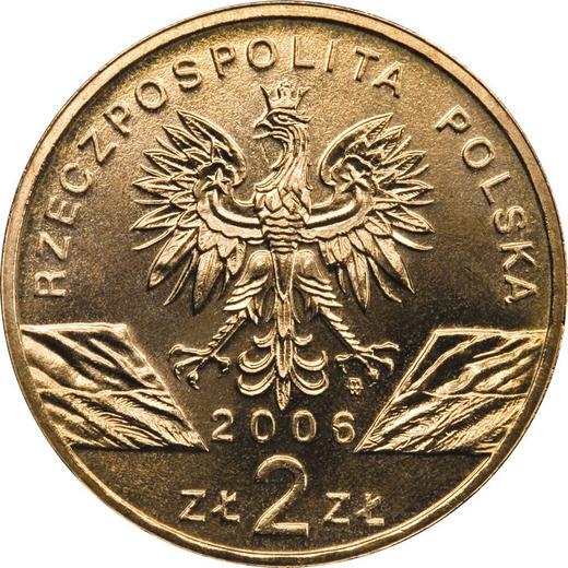 Obverse 2 Zlote 2006 MW AN "Alpine marmot" -  Coin Value - Poland, III Republic after denomination