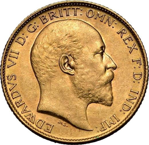 Obverse Half Sovereign 1903 - Gold Coin Value - United Kingdom, Edward VII