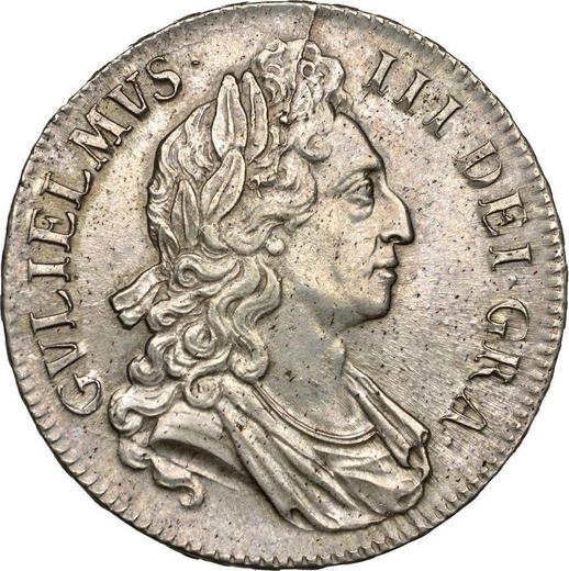 Obverse Crown 1696 "Type 1695-1696" - Silver Coin Value - United Kingdom, William III