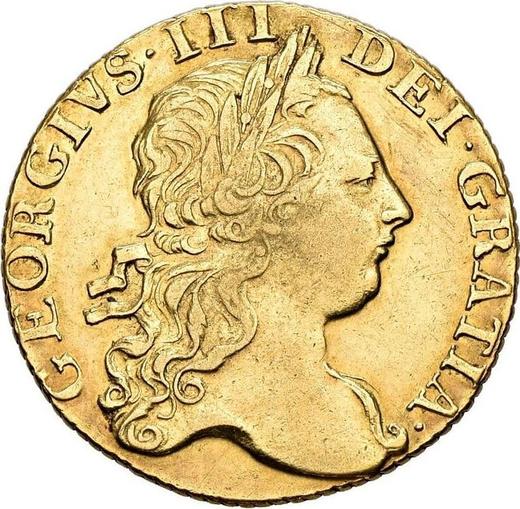 Obverse Guinea 1770 "Third laureate bust" - Gold Coin Value - United Kingdom, George III