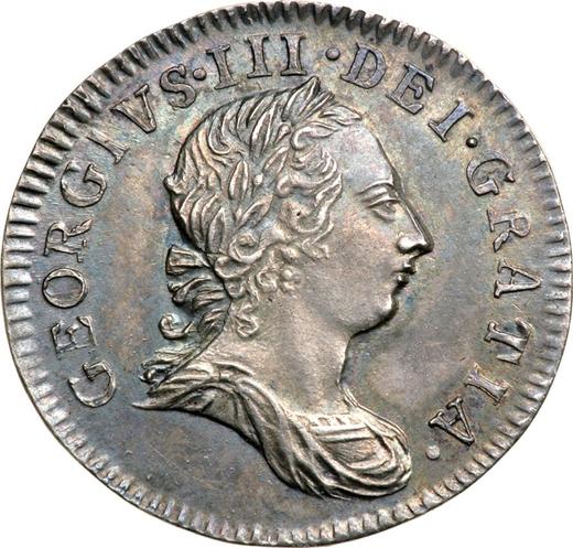 Obverse Fourpence (Groat) 1776 - Silver Coin Value - United Kingdom, George III