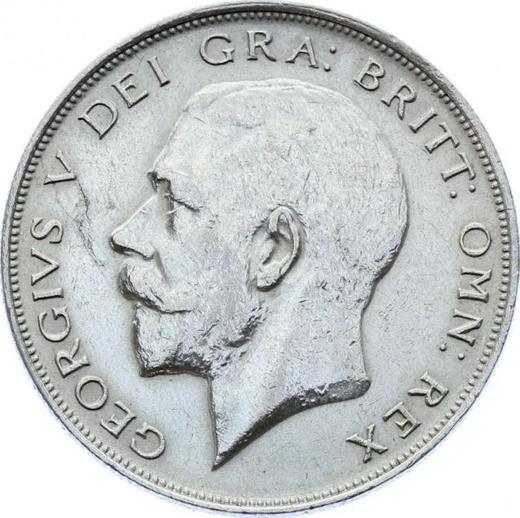 Obverse Halfcrown 1921 - Silver Coin Value - United Kingdom, George V