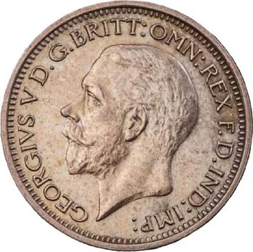 Obverse Fourpence (Groat) 1929 - Silver Coin Value - United Kingdom, George V