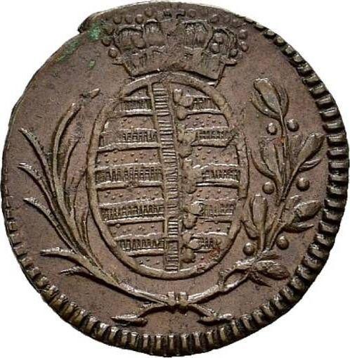 Аверс монеты - Геллер 1806 года - цена  монеты - Саксен-Гильдбурггаузен, Фридрих