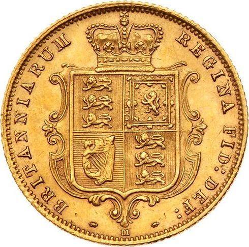 Revers 1/2 Sovereign 1877 M "Wappen" - Goldmünze Wert - Australien, Victoria
