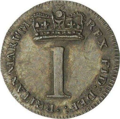 Reverse Penny 1817 - Silver Coin Value - United Kingdom, George III