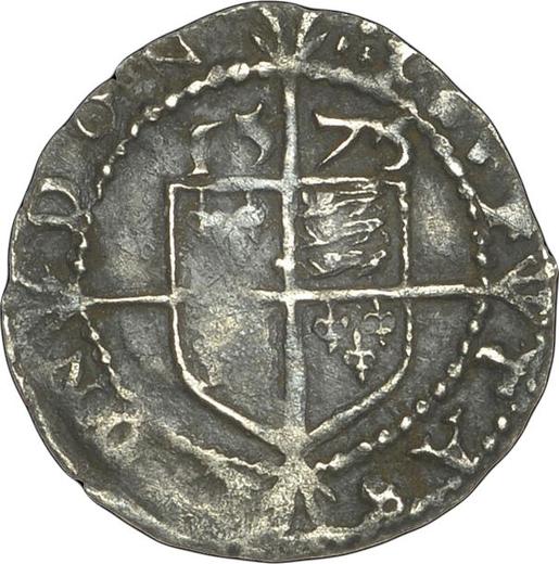 Reverse 3 Farthings 1576 - Silver Coin Value - United Kingdom, Elizabeth I