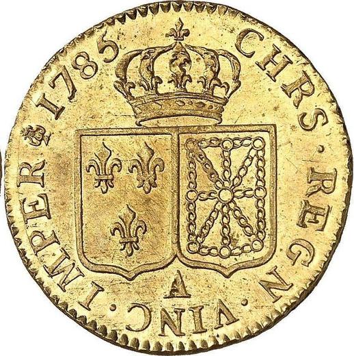 Reverse Louis d'Or 1785 A "Type 1785-1792" - Gold Coin Value - France, Louis XVI
