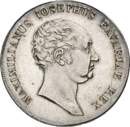 Avers Taler 1824 "Typ 1809-1825" - Silbermünze Wert - Bayern, Maximilian I