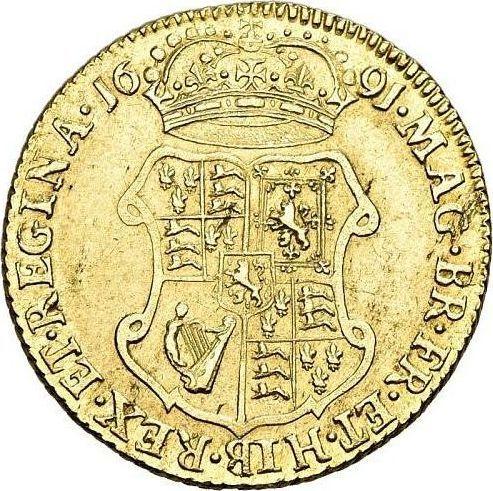 Reverse Guinea 1691 - Gold Coin Value - United Kingdom, William III and Mary II