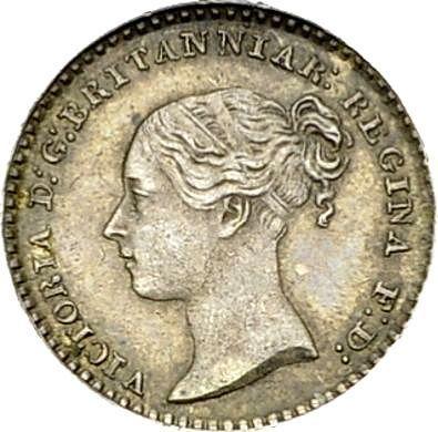 Obverse Penny 1848 "Type 1838-1887" - Silver Coin Value - United Kingdom, Victoria