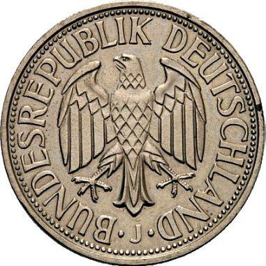 Reverso 2 marcos 1950 J Canto "EINIGKEIT UND RECHT UND FREIHEIT" - valor de la moneda de plata - Alemania, RFA