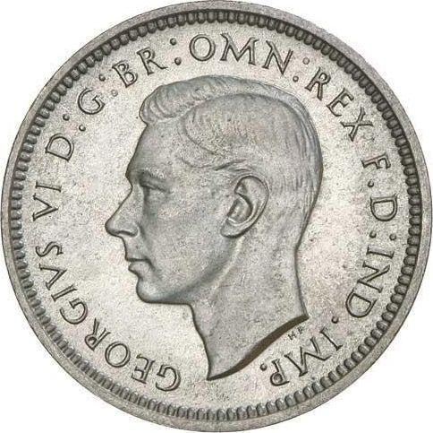 Obverse Fourpence (Groat) 1938 - Silver Coin Value - United Kingdom, George VI