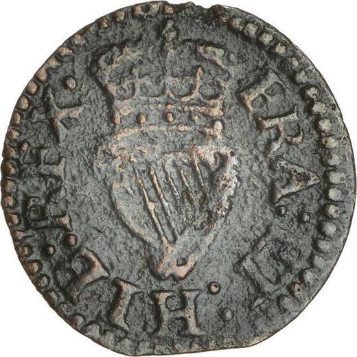 Реверс монеты - Фартинг без года (1625-1649) "CARA" - цена  монеты - Великобритания, Карл I