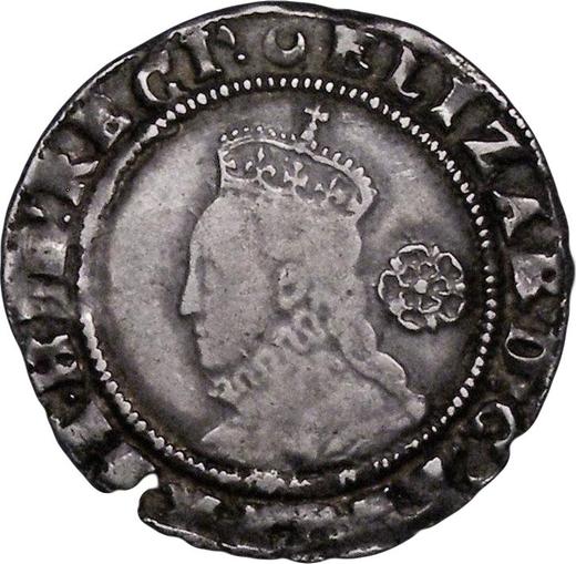 Obverse Sixpence 1587 "Sixth issue" - Silver Coin Value - United Kingdom, Elizabeth I