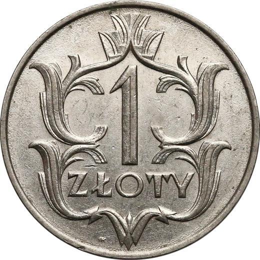 Reverse 1 Zloty 1929 -  Coin Value - Poland, II Republic