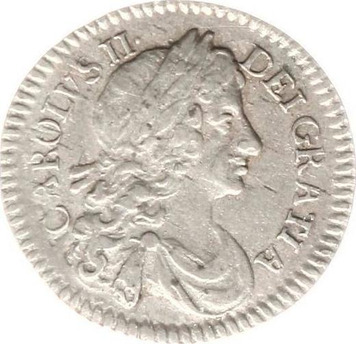 Anverso 2 peniques 1684 - valor de la moneda de plata - Gran Bretaña, Carlos II