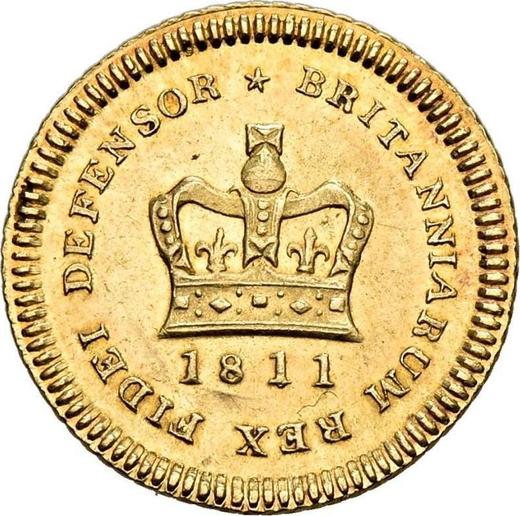 Reverse Third Guinea 1811 "Second laureate bust" - Gold Coin Value - United Kingdom, George III