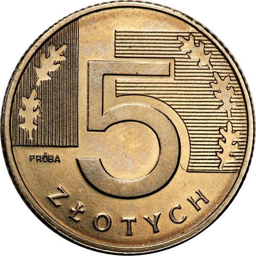 Rewers monety - 5 złotych 1994 Nikiel - cena monety - Polska, III RP po denominacji