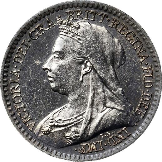 Anverso Penique 1897 TB "Tipo 1893-1901" - valor de la moneda de plata - Gran Bretaña, Victoria