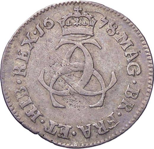 Reverse Threepence 1678 - Silver Coin Value - United Kingdom, Charles II