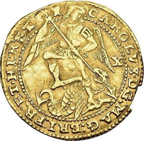 Obverse Angel no date (1625-1642) "X" on the right - Gold Coin Value - United Kingdom, Charles I