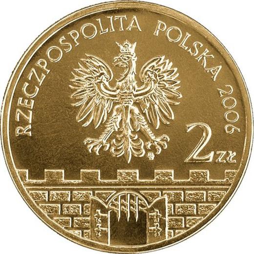 Obverse 2 Zlote 2006 MW UW "Sandomierz" -  Coin Value - Poland, III Republic after denomination