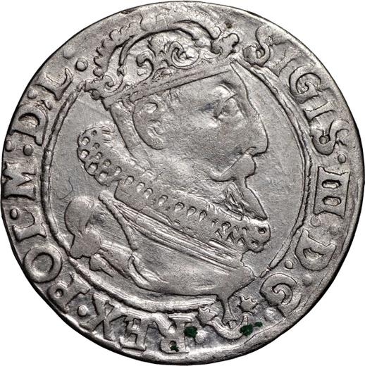 Obverse 6 Groszy (Szostak) 1624 - Silver Coin Value - Poland, Sigismund III Vasa