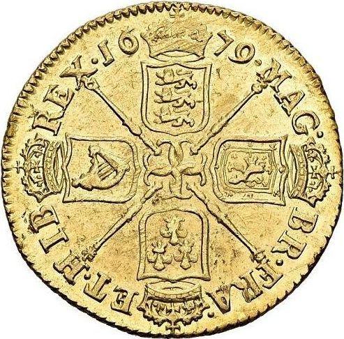 Reverse Guinea 1679 "Fourth laureate bust" - Gold Coin Value - United Kingdom, Charles II